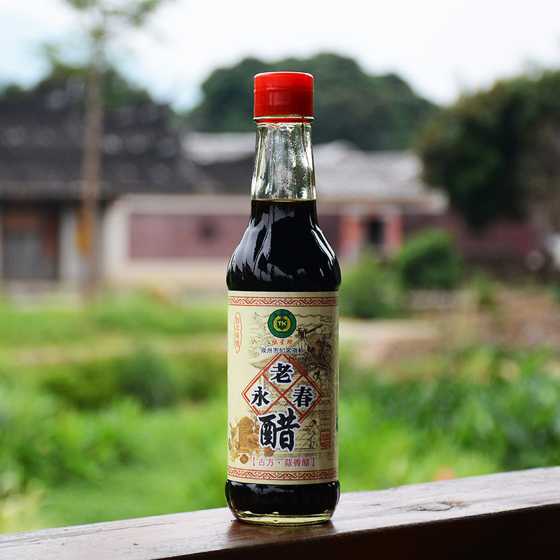 桃星牌永春老醋五年蒜香厨房调味炖,焖,煎,炸,凉拌蘸食250ml*4