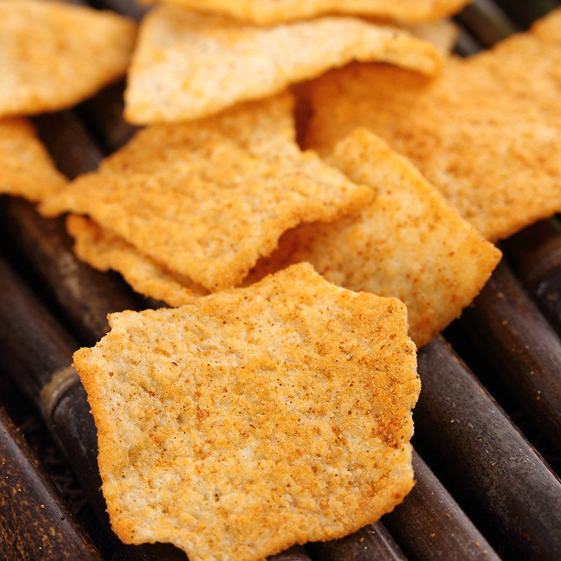 熙老板老襄阳手工锅巴麻辣味特产零食农家老灶大米糕点锅巴批发