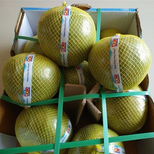 进口水果 泰国青柚 都乐柚子青皮 2颗 约5斤 新鲜水果葡萄柚 特价