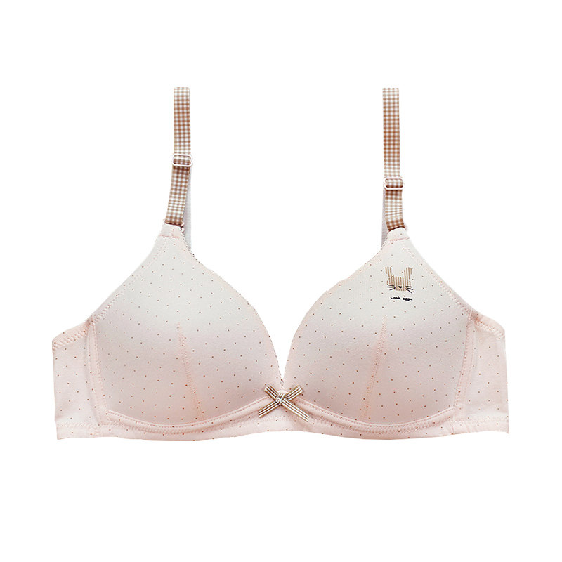 2件包邮美兰朵 棉质少女内衣 学生搭扣立体杯无钢圈文胸6221