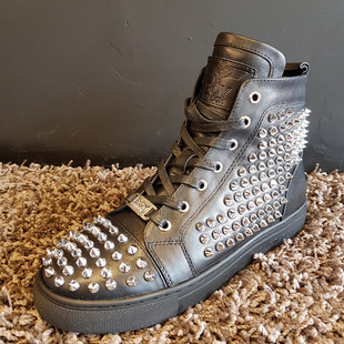 【特价】休闲鞋 韩国正品代购boylondon 铆钉皮鞋 新