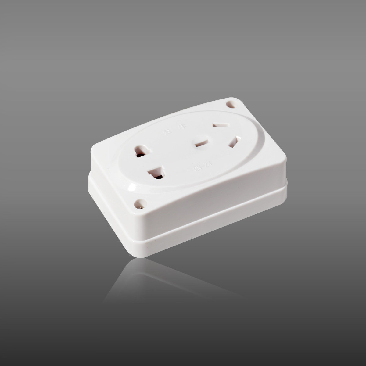 正品公牛明装插座墙壁gn-z4插板10a五孔5眼单相220v二三接线板