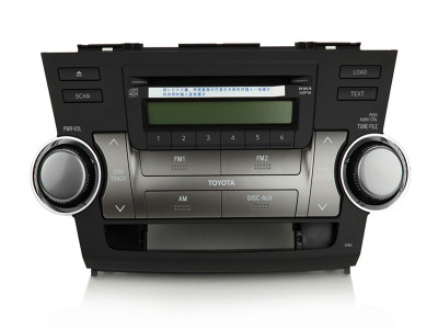 全新原车丰田汉兰达6碟cd松下六碟cd机aux丰田车载cd机正品原装