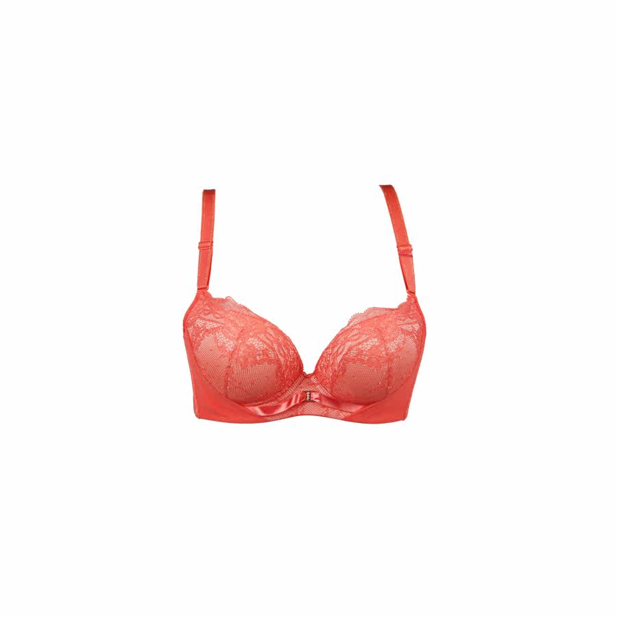 依曼丽专柜新款女士时尚模杯聚拢小胸a罩杯调整型文胸内衣ya4205