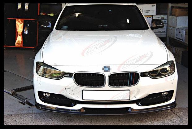 05-08宝马e90普通车装碳纤维3系前包角前唇改装配件