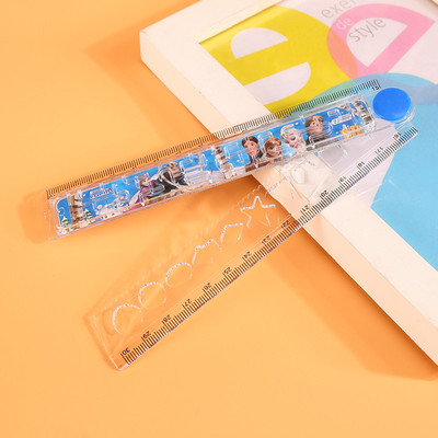 卡通可爱迷宫尺子 学生文具多功能折叠尺 儿童有趣30cm直尺批发