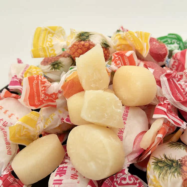 蒙古情硬糖包邮正蓝旗糖2斤水果味内蒙古锡盟酥糖奶油味混合
