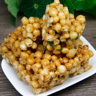 舟山岱山特产手工莲子酥喜糖莲子糖特色传统糕点沙琪玛即食零食