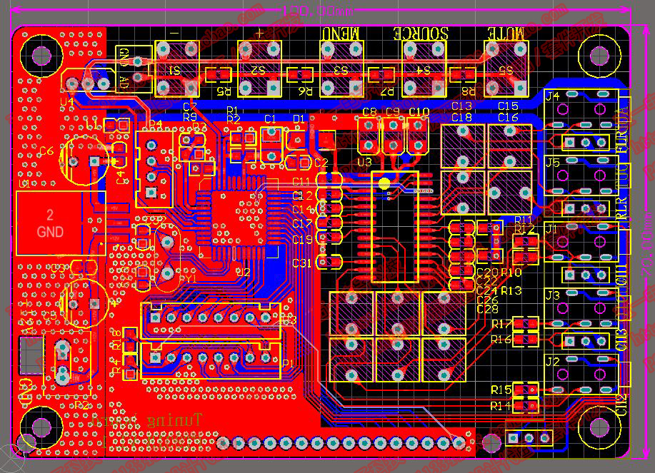 電子線路pcb圖原理圖電路圖平面圖描圖抄板仿真圖紙cad代畫做設計