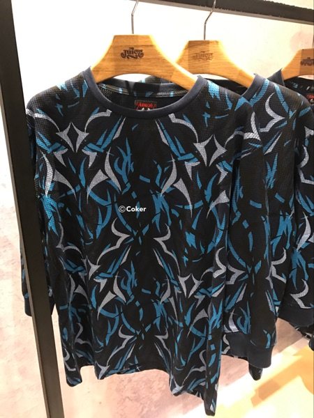 【coker现货】clot alienegra 蓝荆棘 七分袖 t恤 香港代购