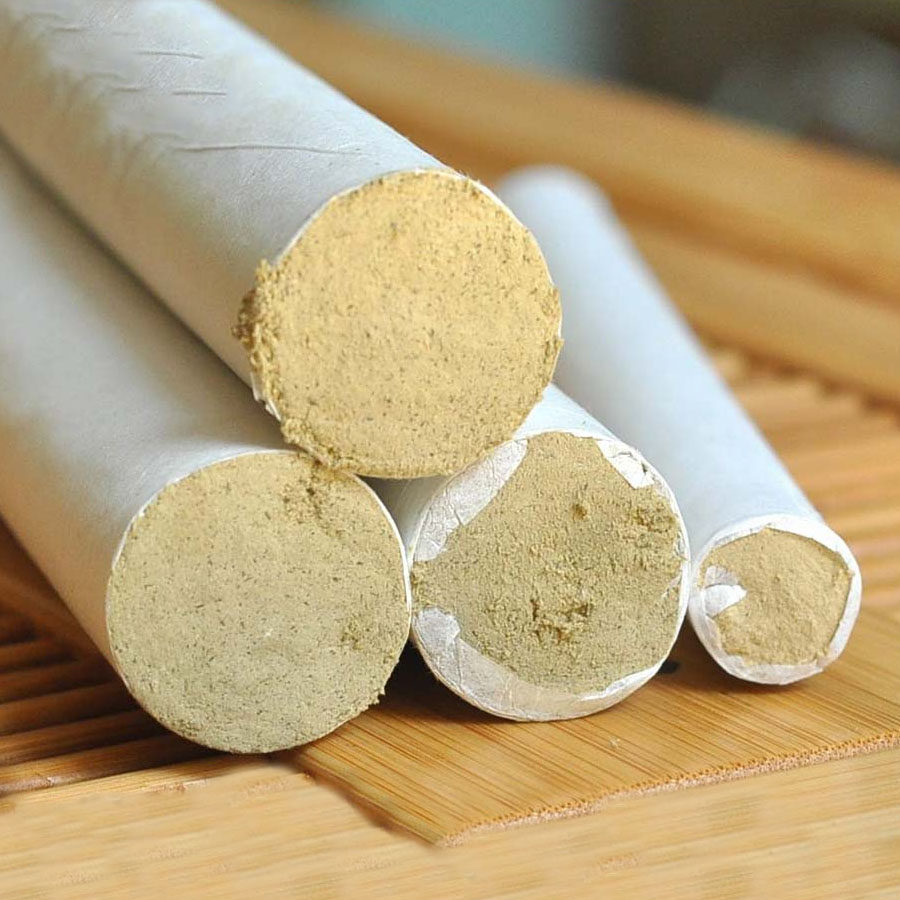 五年陈加粗艾条3cm手工大艾条30mm艾灸柱长艾柱艾绒雷火灸包邮