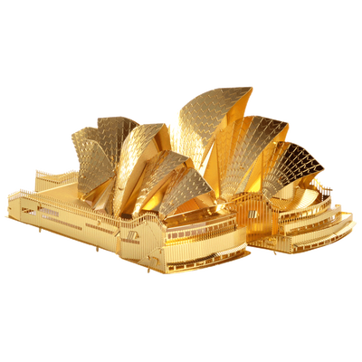 拼酷创意3d金属拼图手工拼装悉尼歌剧院模型玩具工艺品家居模型