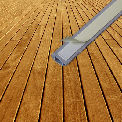 4号铝合金半圆弧形地板线槽金属明装地面走线压遮布线电线保护槽