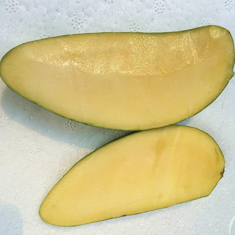 芒果新鲜包邮生芒果腌制象牙芒贵妃芒四季芒果青芒果 新鲜包邮2斤