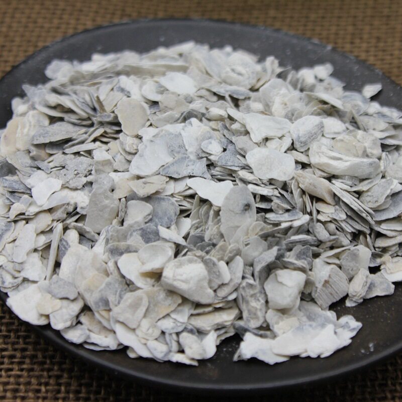 中药材牡蛎牡蛎壳粉煅牡蛎蛎蛤 海蛎子壳牡蛎壳牡蛤左壳500克包邮