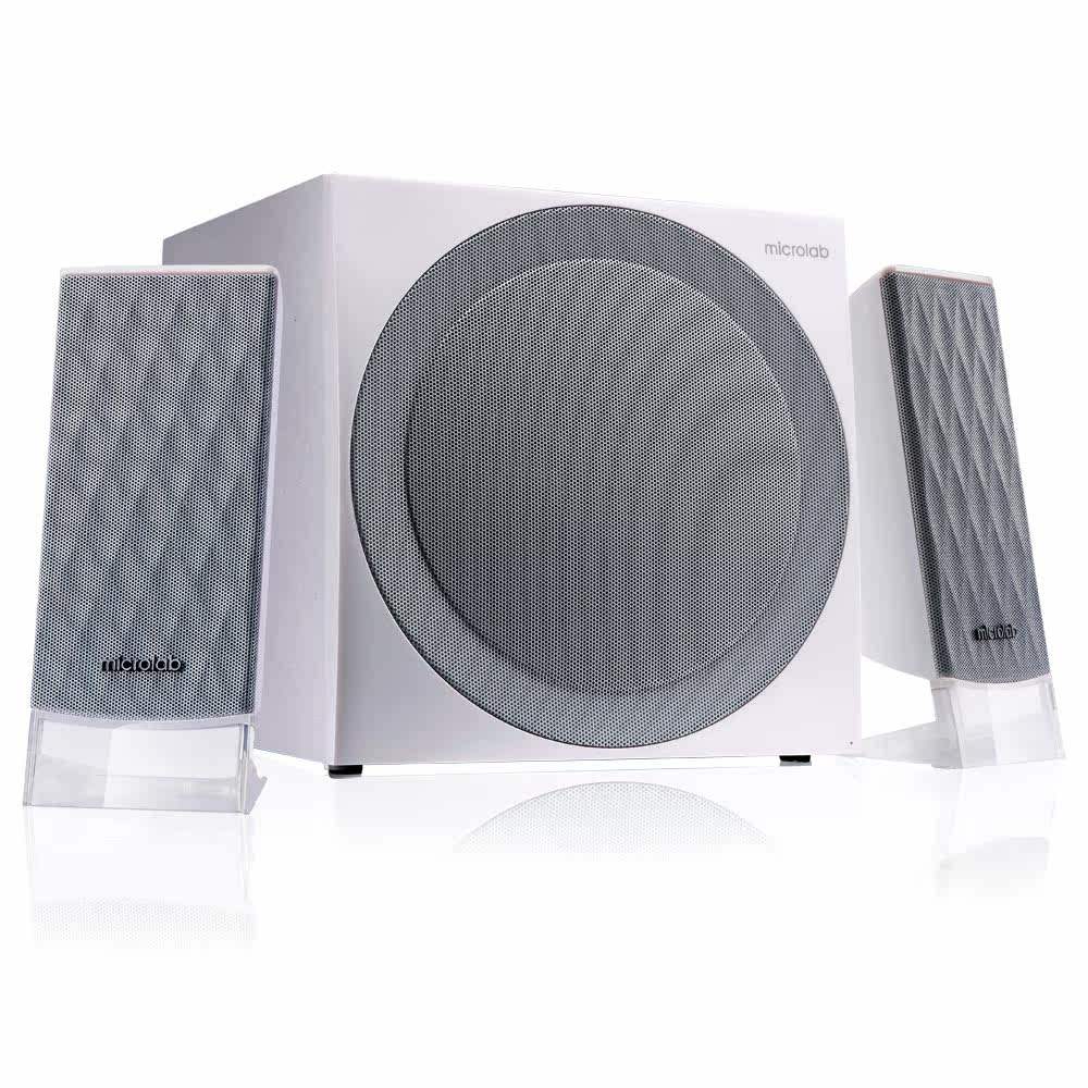 microlab/麦博 m300(14)台式电脑音响2.1低音炮多媒体有源音箱