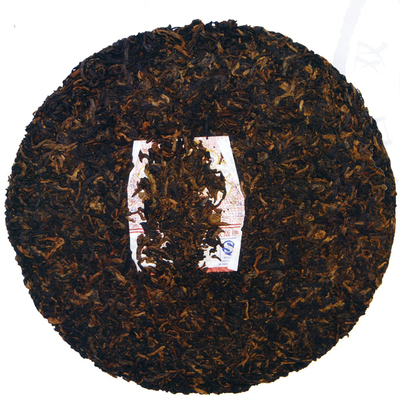 大益茶葉 醇香 普洱茶 熟茶2010年357g 7262雲南七子餅茶正品熟普