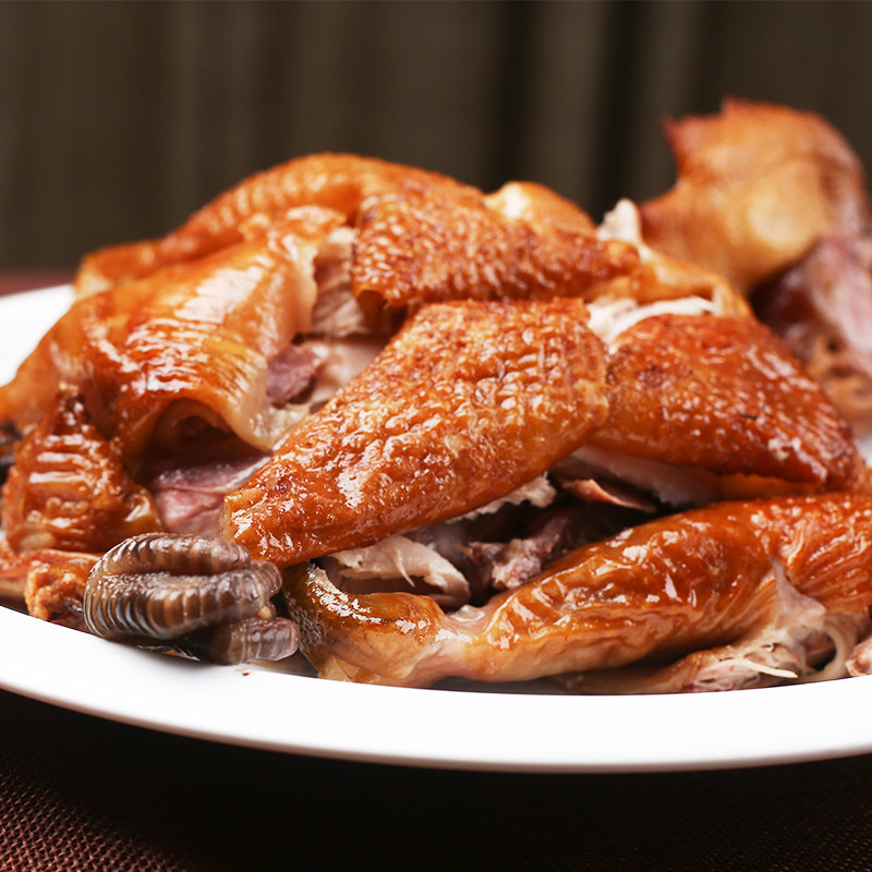 年货礼盒符离集烧鸡徽香源精品土麻鸡珠光礼盒650g*2整只熟食特产