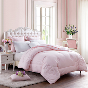 tevel/堂皇家纺单双人冬被保暖被芯超柔加厚纤维被子御尊纤维被