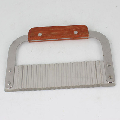 波浪刀不锈钢狼牙土豆刀切条器切菜器切薯条波纹刀切花薯条刀