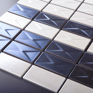 伊奈inax 小空间神器 菱影金属闪光釉 厨房卫生间阳台背景墙瓷砖