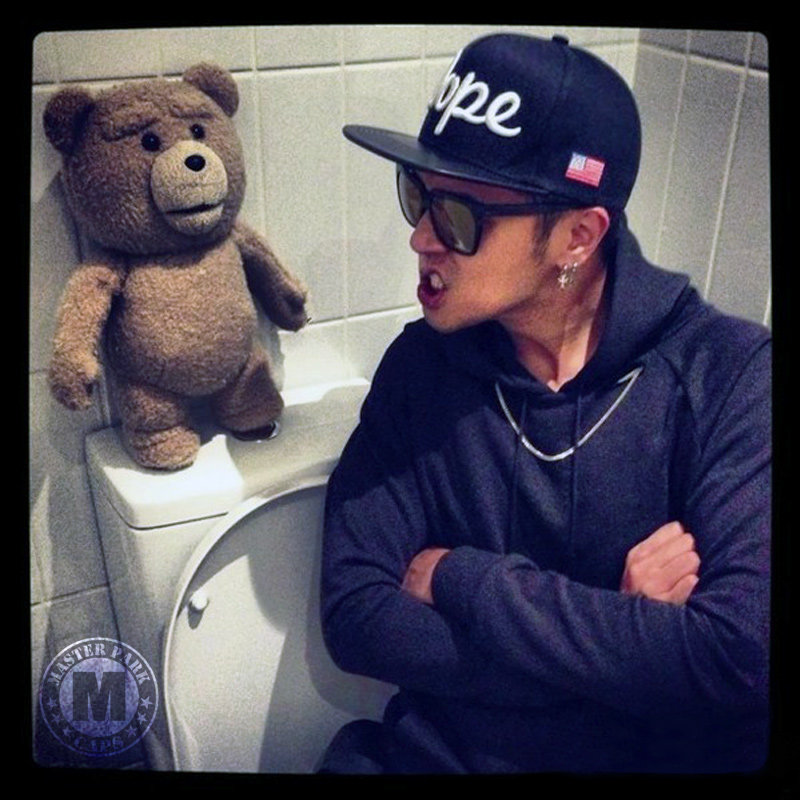 罗志祥同款棒球帽男女秋冬嘻哈帽美国正品dope平沿帽潮牌情侣帽子