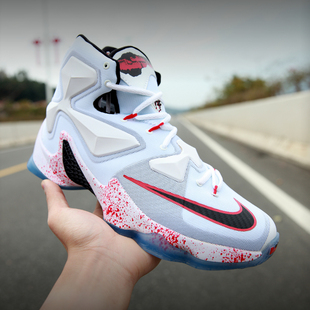 全明星运动鞋高帮战靴807220-106万圣节 詹姆斯13代篮球鞋男lbj13