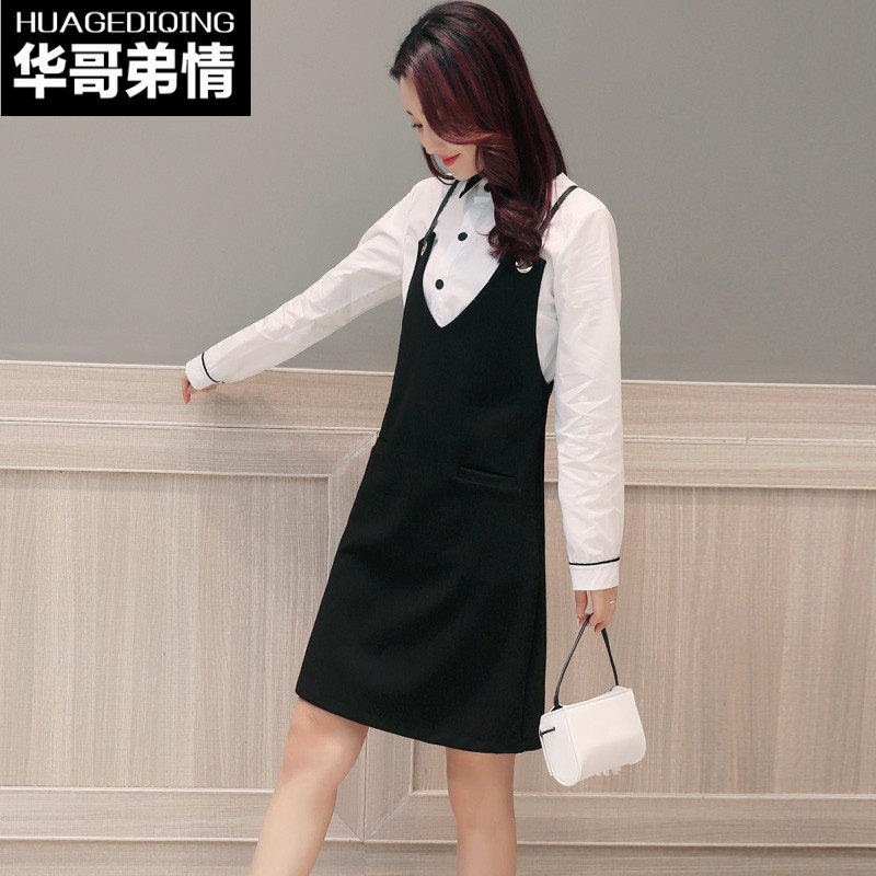 熙然旗舰店连衣裙女2017春装新款莹雅虹薇衣香丽影斯浓蔓延气质4