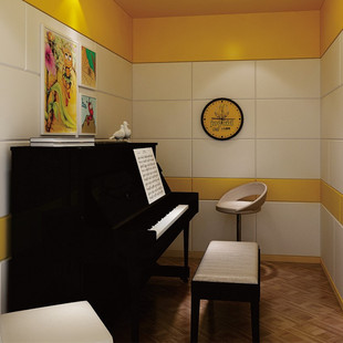 墙面 钢琴房吸音板 家庭影院及ktv吸音板墙面48色 架子鼓室吸音板