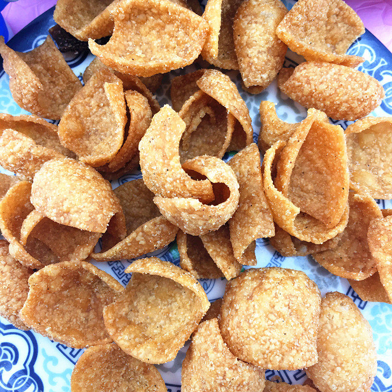 小俊男烤贝脆125g 沈阳特产怀旧零食小吃水煮鱼香辣脆麻辣脆 包邮