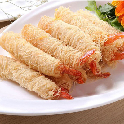 面线虾 250克*2盒 千丝万缕包邮油炸食品黄金面线虾小吃炸虾