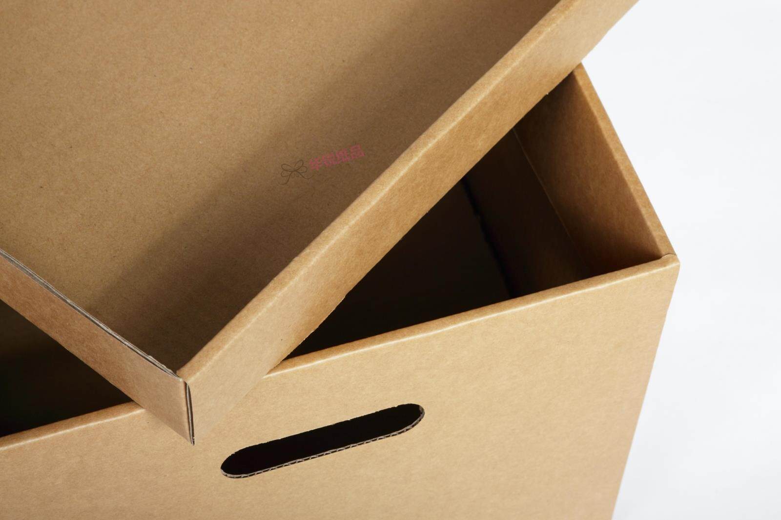 宜家超硬纸质衣服收纳箱有盖搬家整理纸箱纸盒特大号储物箱整理箱