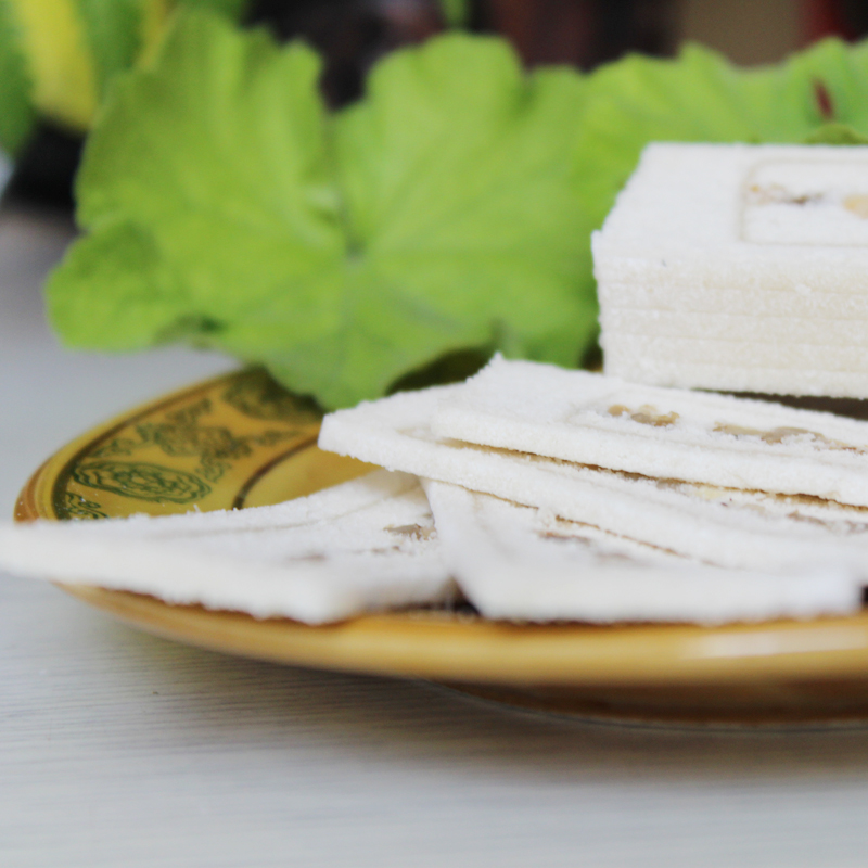 2条包邮湖北恩施建始花坪土特产云心桃片糕云片糕老字号小吃零食