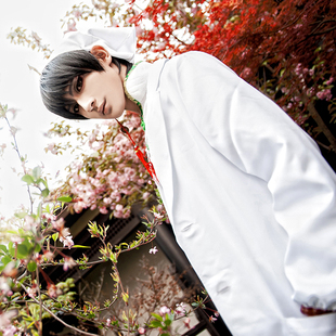 鬼灯的冷彻 鬼灯 cosplay 神兽化身cos服 白泽cos