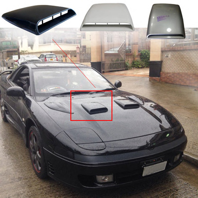 汽车改装发动机进风口 车身改装进气口 汽车引擎前盖装饰风口改装