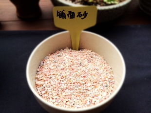 进口土 超硬质 鹿沼土 铺面 3-6mm 500克自封袋