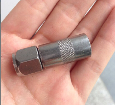 新品热卖黄油枪平嘴配件枪头平头平枪咀手气动高压配套厂家直销