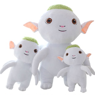 正版胡巴公仔毛绒玩具可爱胡吧大号抱枕布娃娃玩偶生日礼物送女生