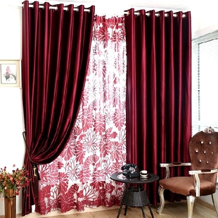 淡紫 美涂士成品窗帘 冰山温情 淡紫幽香 现代简约客厅卧室落地窗窗帘