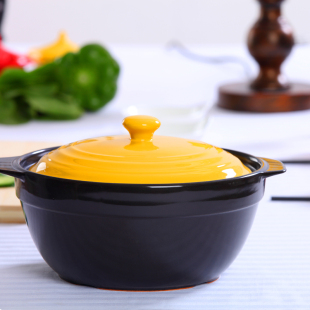 清仓包邮韩式耐热陶瓷养生汤砂锅 煲粥米饭养生煲 明火汤煲汤锅