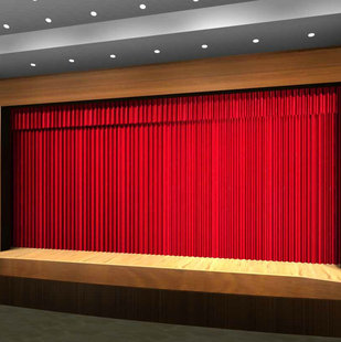 专业定做幕布 金丝绒揭幕布 订做舞台幕布