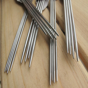 直形钢针毛线针宝宝线绒绒线棒针线中细毛线羊绒貂绒专用针婴儿