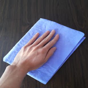 擦玻璃布鹿皮汽车玻璃清洁擦汽车布洗车布鹿皮擦车巾鸡皮布抹车布