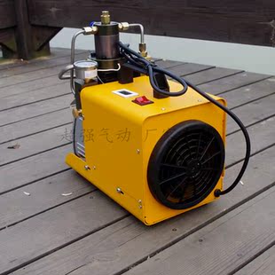 冷单杠压缩机超强气动 高压电动打气泵30mpa打气机充气泵 水