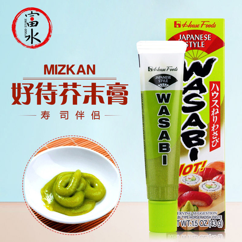 日本芥末/好侍wasabi芥末酱/原装进口调味料/刺身青芥辣/43g包邮