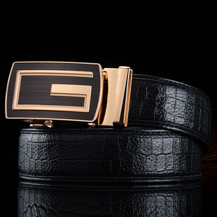 烈鲨骑仕男士l商务休闲v皮带