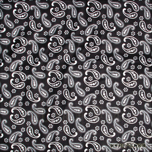 超酷黑白腰果花街舞头巾,独家hiphop方巾原宿风嘻哈朋克