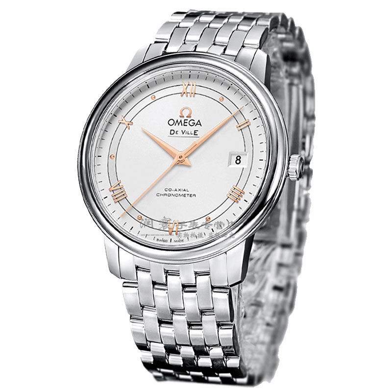 分期购瑞士欧米茄omega蝶飞机械手表424.10.37.20.03.002钢带男