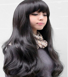 长发 日系修脸 逼真假发长直卷发假发长发