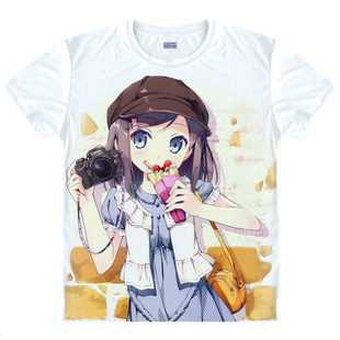 变态王子与不笑猫 小豆梓 筒隐月子 日本动漫周边t恤夏装短袖衫14